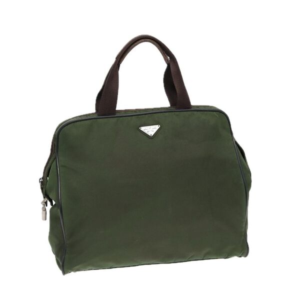 Pre Loved prada Women Khaki Handbags - Picture 1 of 8